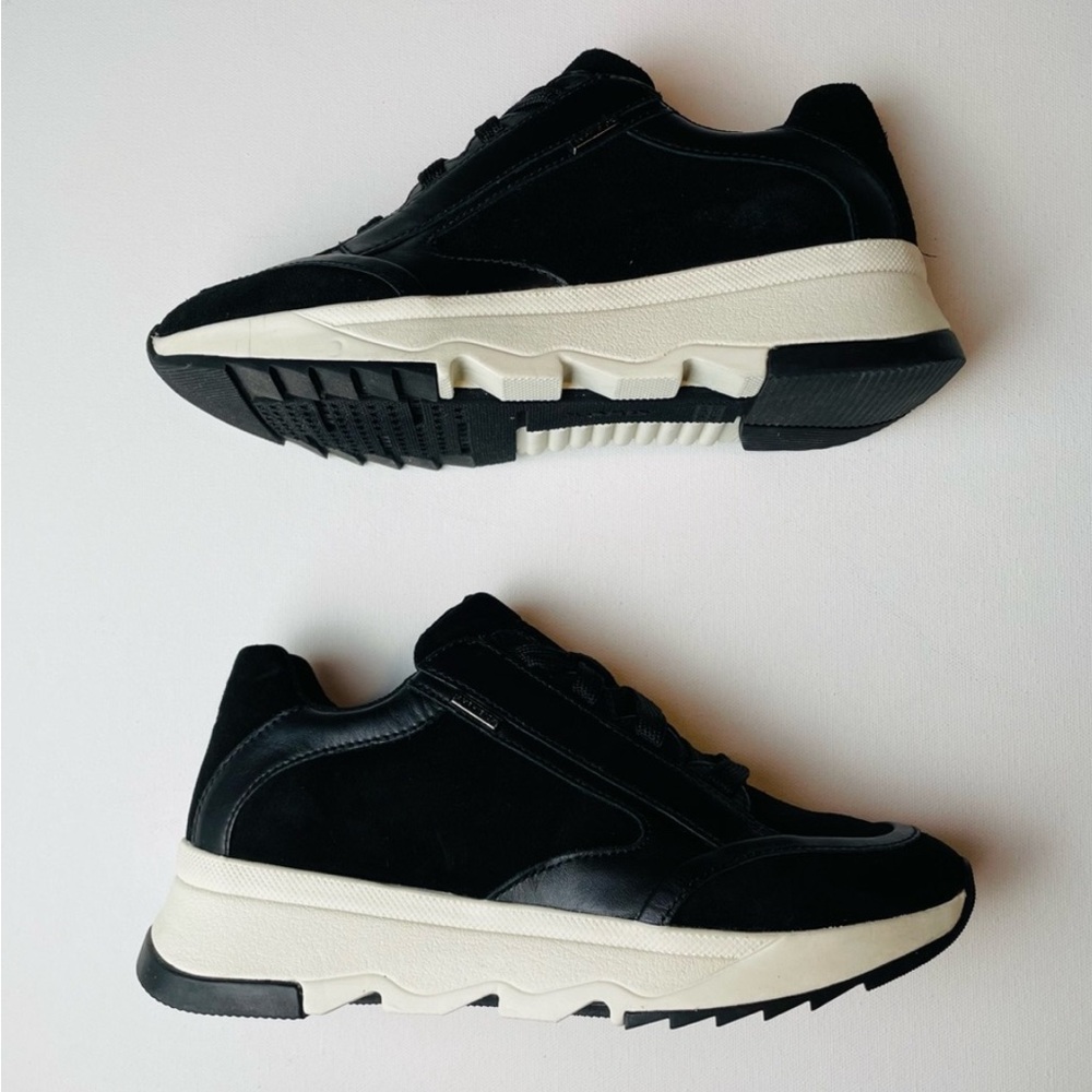 Geox Women's Classic Falena ABX Waterproof Low Top Elevated Shoes.